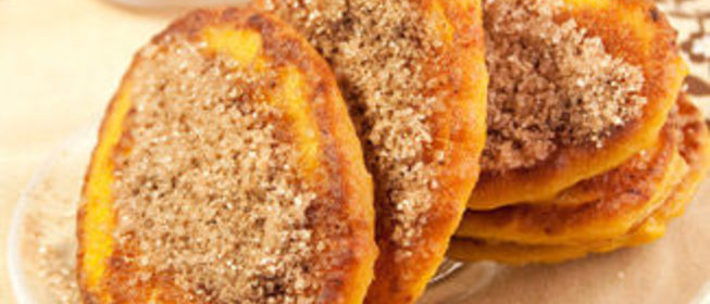 Блинчики из тыквы