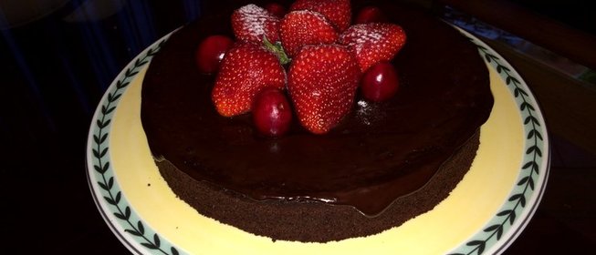 Шоколадный ганаш для торта