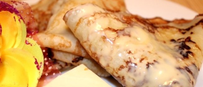 Блины на кефире без соды