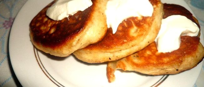 Оладьи с овсяными отрубями