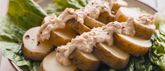 Острый картофель с сыром