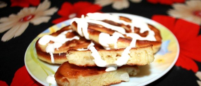 Капустные оладьи