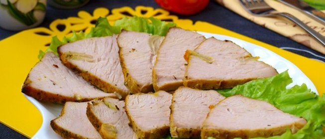 Филе индейки запечённое в духовке