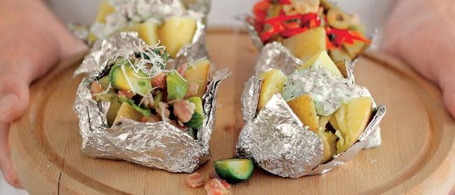 Печеная картошка