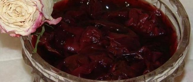 Варенье роза в сахаре