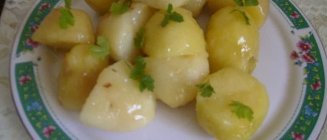 Картофель обжаренный с сахаром по-датски