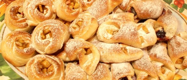 Простые рогалики на скорую руку