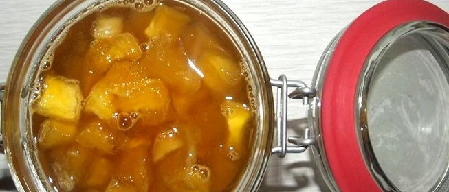 Тыква с апельсином на зиму