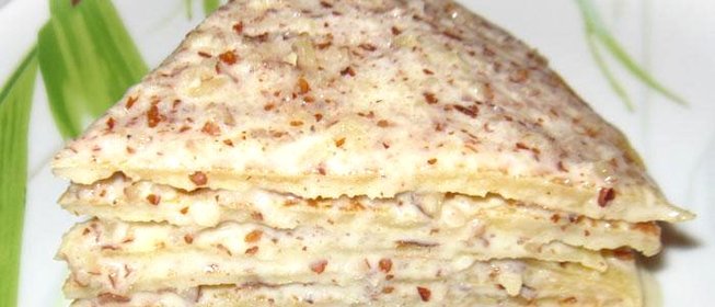 Торт блинный