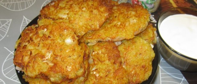Овощные драники