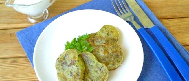 Жареные зеленые помидоры