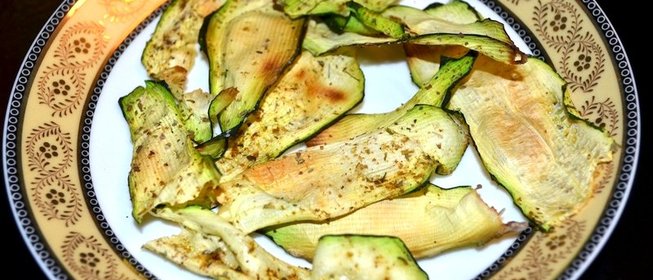 Чипсы из цукини
