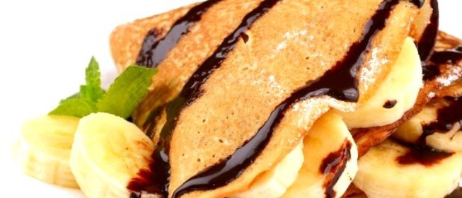 Блинчики с шоколадом