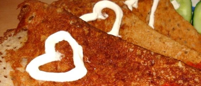 Блины из ржаной муки