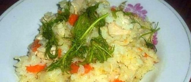 Плов с курицей или индейкой