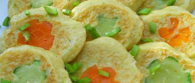 Оладушки из кабачков