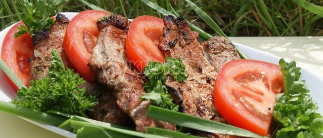 Канапе с копченой рыбой