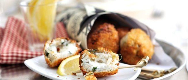 Аранчини с моцареллой