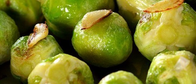 Жареная брюссельская капуста