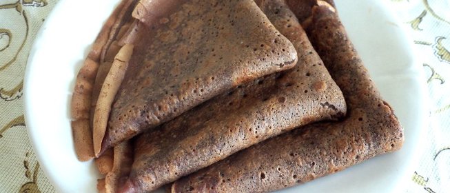 Шоколадные блинчики