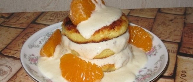 Сырники с изюмом и курагой