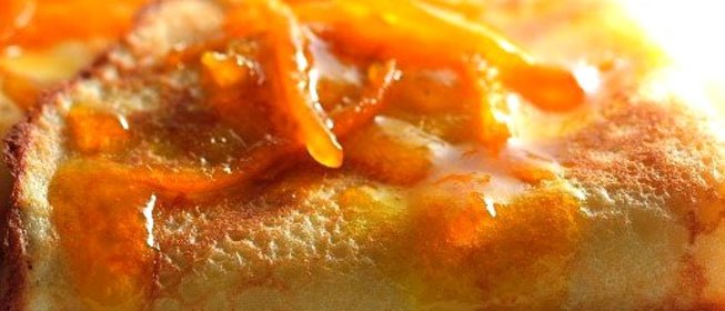 Блины с цитрусовым соусом (Креп сюзетт)