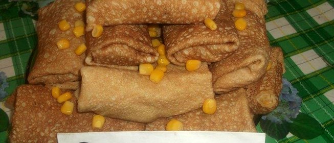 Блины с сельдью