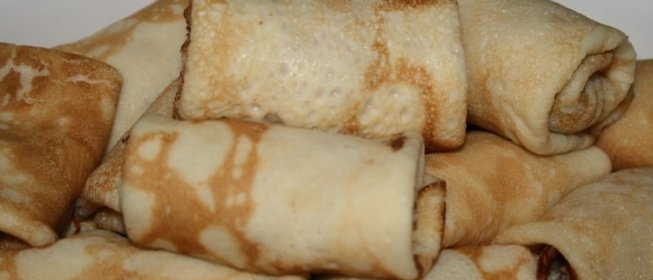 Блинчики с мясом