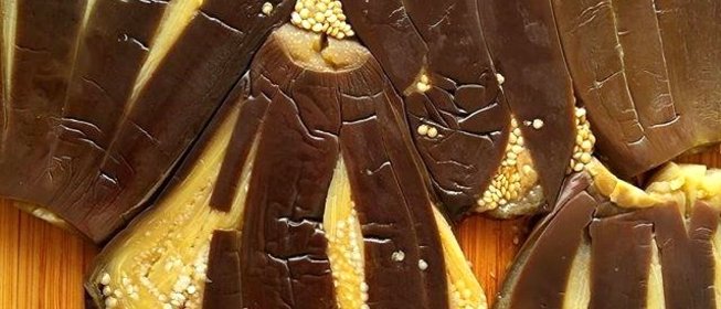 Растрепанные баклажаны (ачичели бадриджани)