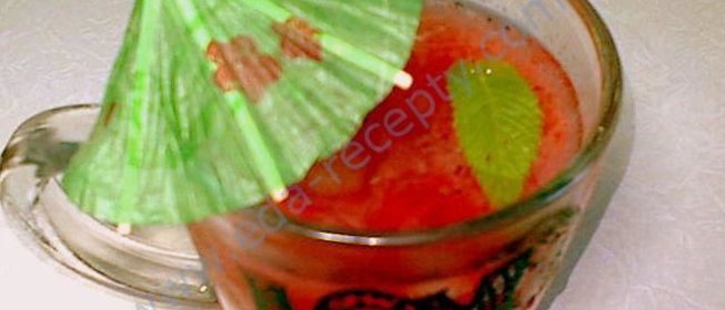 Сок из клубники