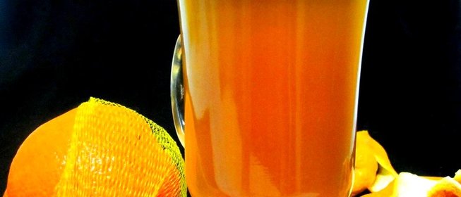 Чай с апельсиновым соком