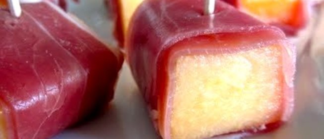 Пармская ветчина с дыней