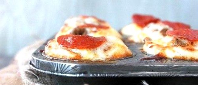 Пицца - капкейки