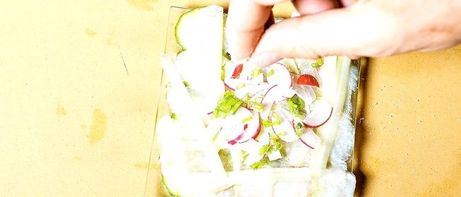 Тирадито из сибаса