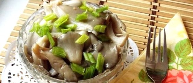 Вешенки соленые