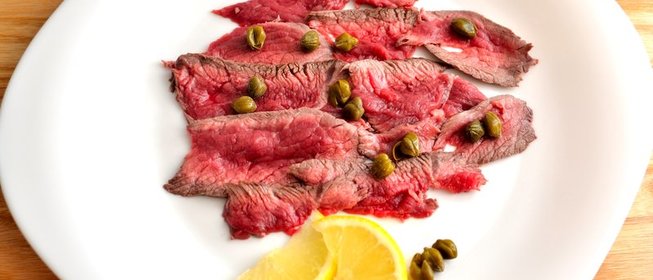 Карпаччо из говядины