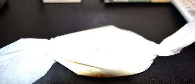 Зеленое чесночное масло