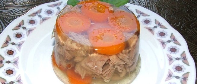 Холодец из рульки свиной