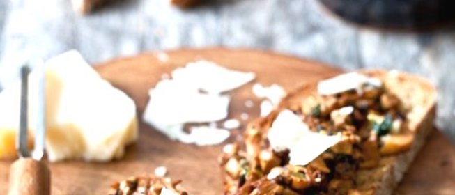 Лисички со сливками