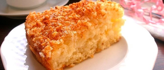 Изумительный кокосовый пирог