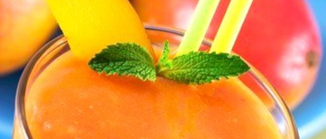 Морковно-манговый сок