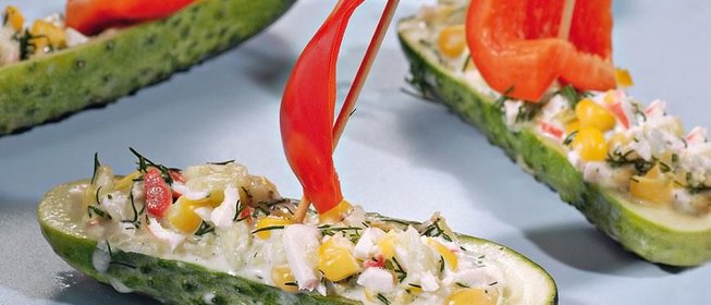 Закуска «Кораблики»