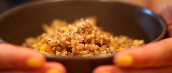 Гречневая каша на сливках