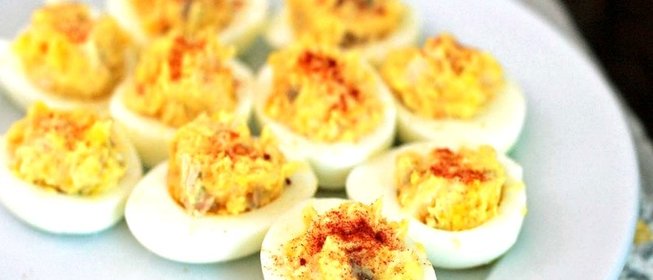 Фаршированные яйца