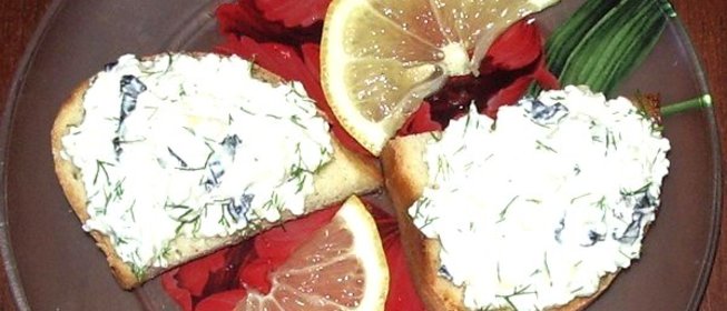 Тосты пикантные