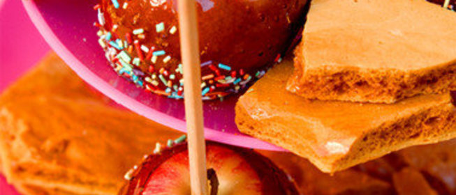 Яблоки в карамели