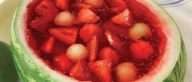 Арбузное желе