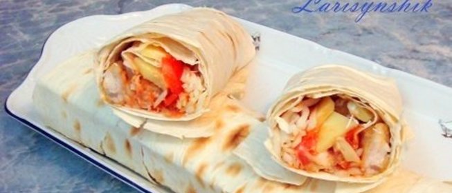 Домашний Чикен Ролл