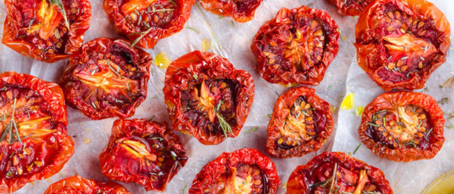 Домашние вяленые помидоры