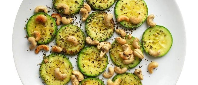 Кабачки с кешью